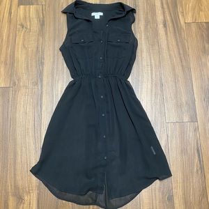 Cotton On Sheer Collared Dress